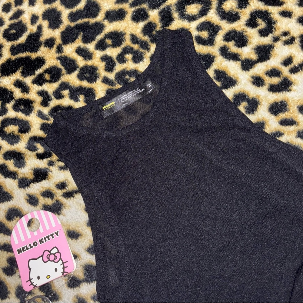 finesse rosario black mesh maxi dress